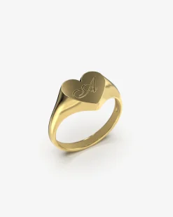 ANELLO CHEVALIER CUORE IN ORO