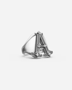 ANELLO CHEVALIER LETTERA ALFABETO RAE PRIMO X NOVE25
