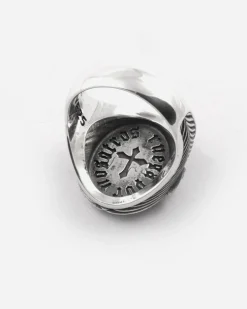 ANELLO CHEVALIER MADONNA GUADALUPE IN ARGENTO