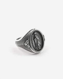 ANELLO CHEVALIER MADONNA GUADALUPE IN ARGENTO