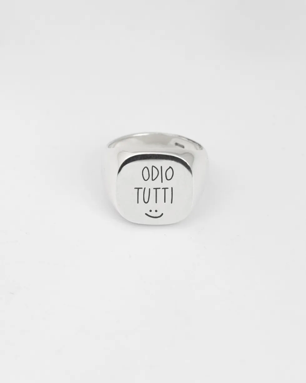 ANELLO CHEVALIER QUADRATO SMUSSATO CSC
