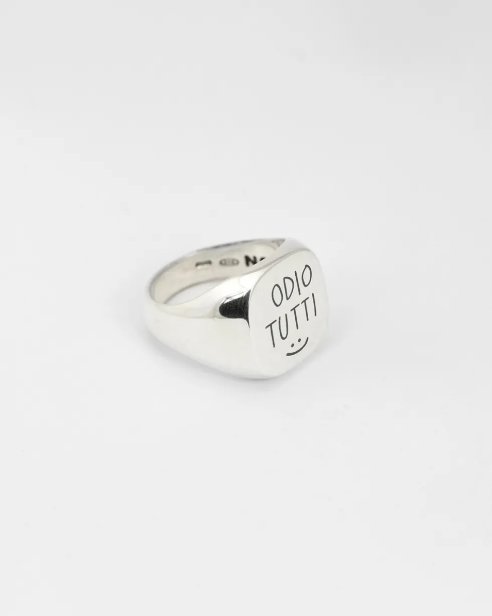 ANELLO CHEVALIER QUADRATO SMUSSATO CSC