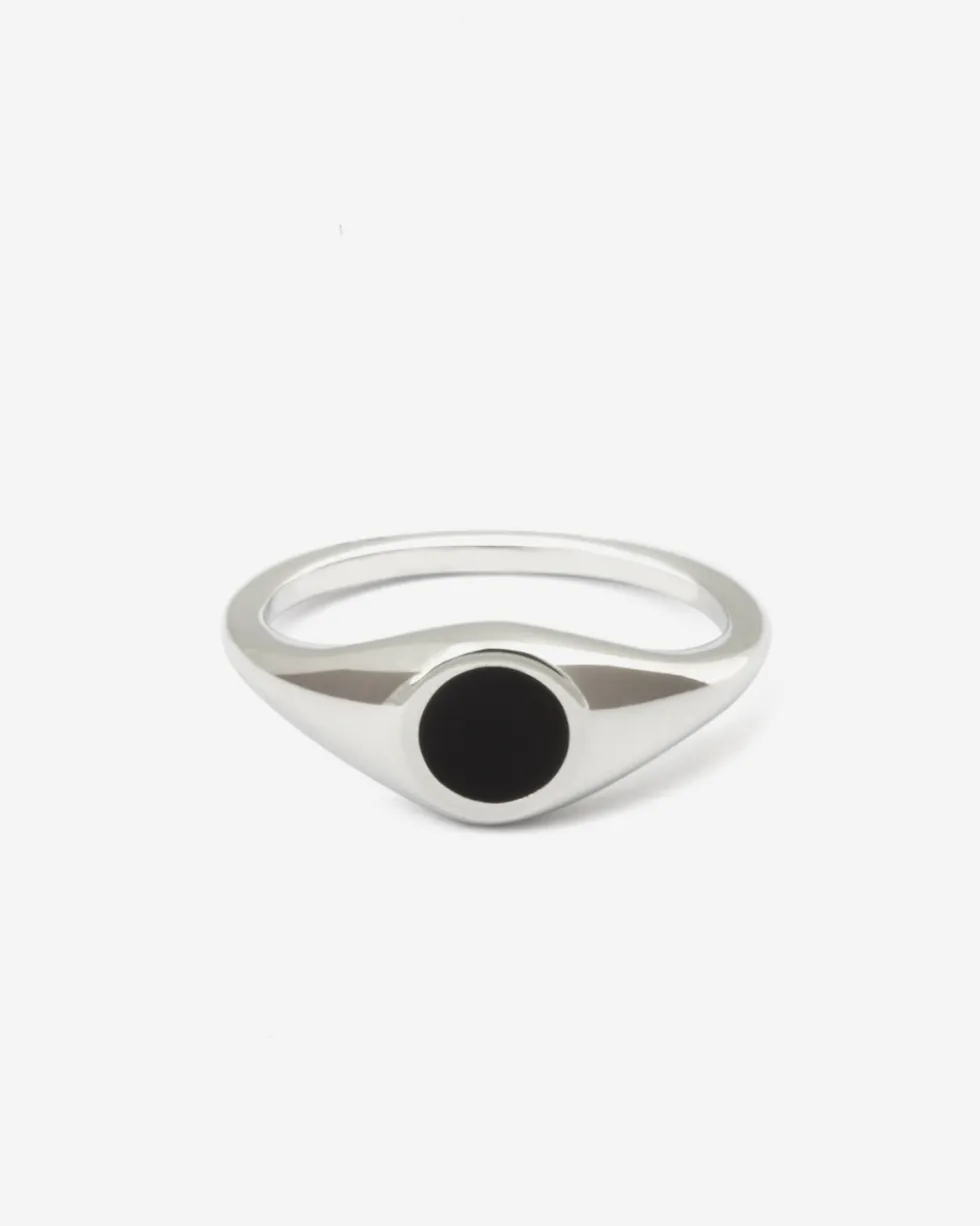 ANELLO CHEVALIER TONDO DA MIGNOLO SMALTATO