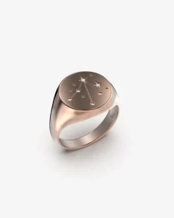 ANELLO CHEVALIER TONDO IN ORO