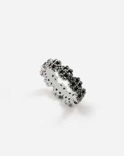 ANELLO FEDE MODULI GOTICI REAL IN ARGENTO