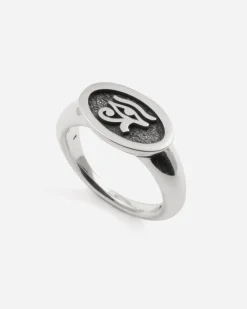 ANELLO FEDONA EYE OF HORUS IN ARGENTO