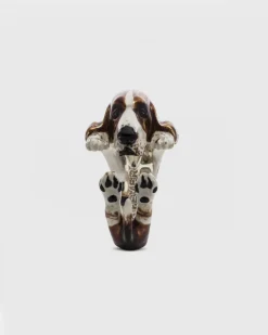 ANELLO HUG BASSET HOUND SMALTATO