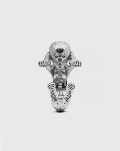ANELLO HUG CANE BARBONCINO IN ARGENTO