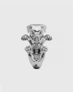ANELLO HUG CANE CORSO IN ARGENTO