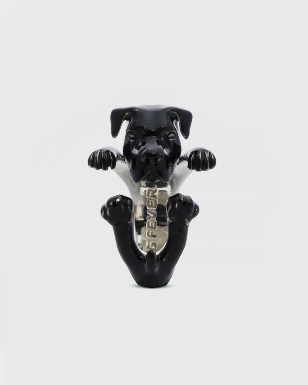 ANELLO HUG CANE CORSO SMALTATO