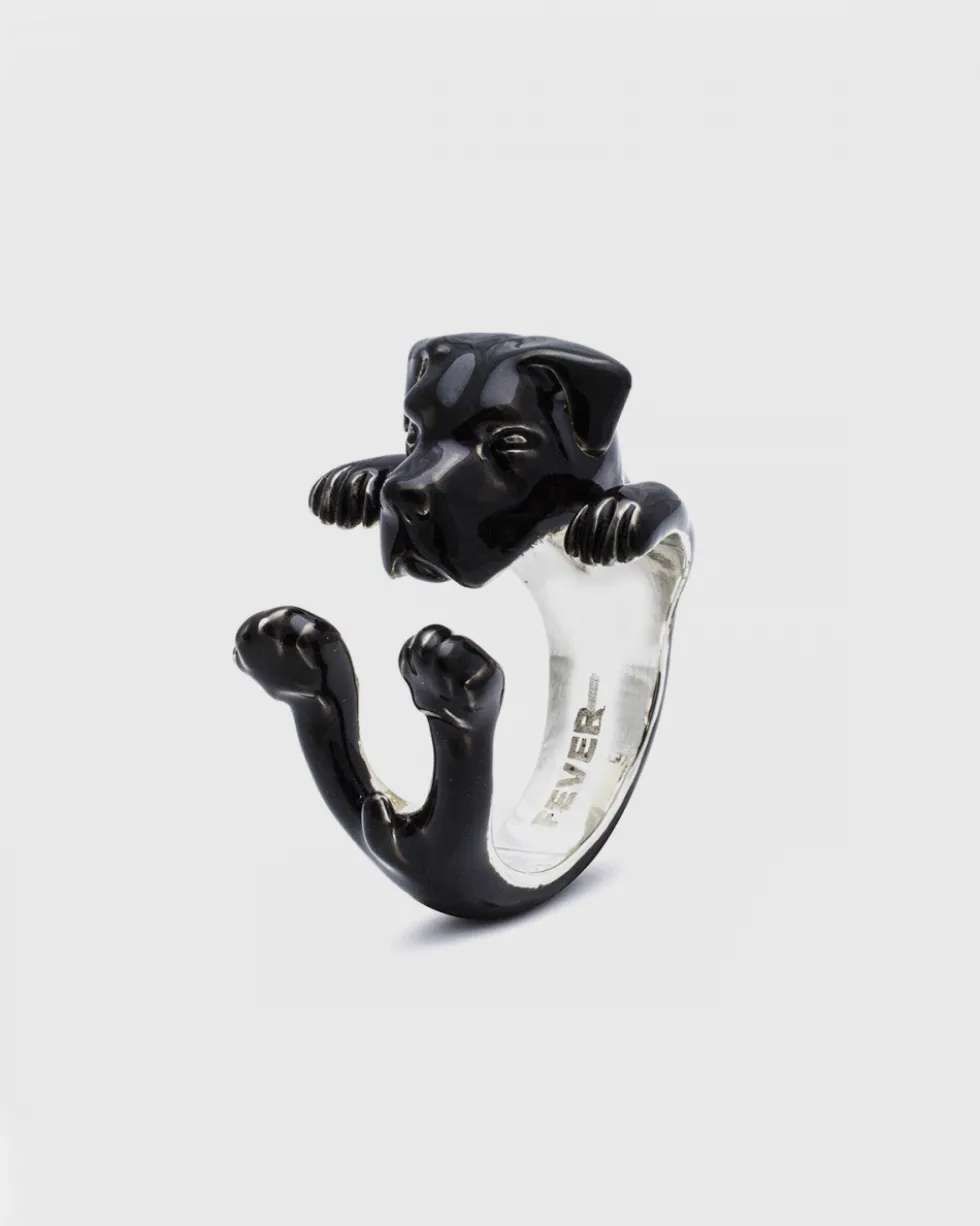 ANELLO HUG CANE CORSO SMALTATO