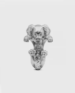 ANELLO HUG CAVALIER KING IN ARGENTO