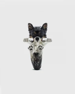 ANELLO HUG CHIHUAHUA PELO LUNGO SMALTATO