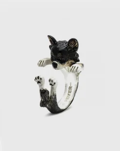 ANELLO HUG CHIHUAHUA PELO LUNGO SMALTATO