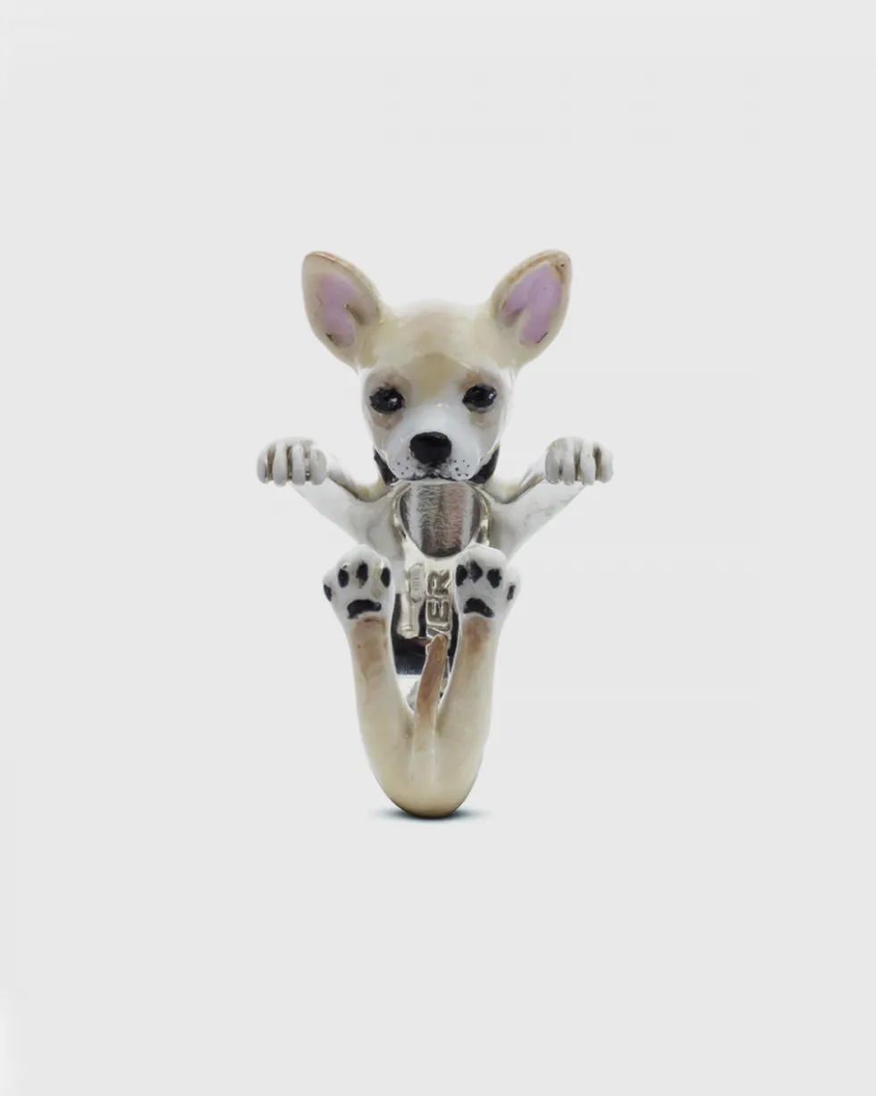 ANELLO HUG CHIHUAHUA SMALTATO