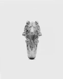 ANELLO HUG COLLIE IN ARGENTO