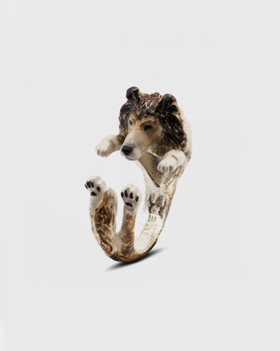 ANELLO HUG COLLIE SMALTATO