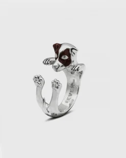 ANELLO HUG JACK RUSSEL IN ARGENTO