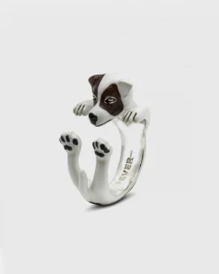 ANELLO HUG JACK RUSSEL TERRIER / SMALTO