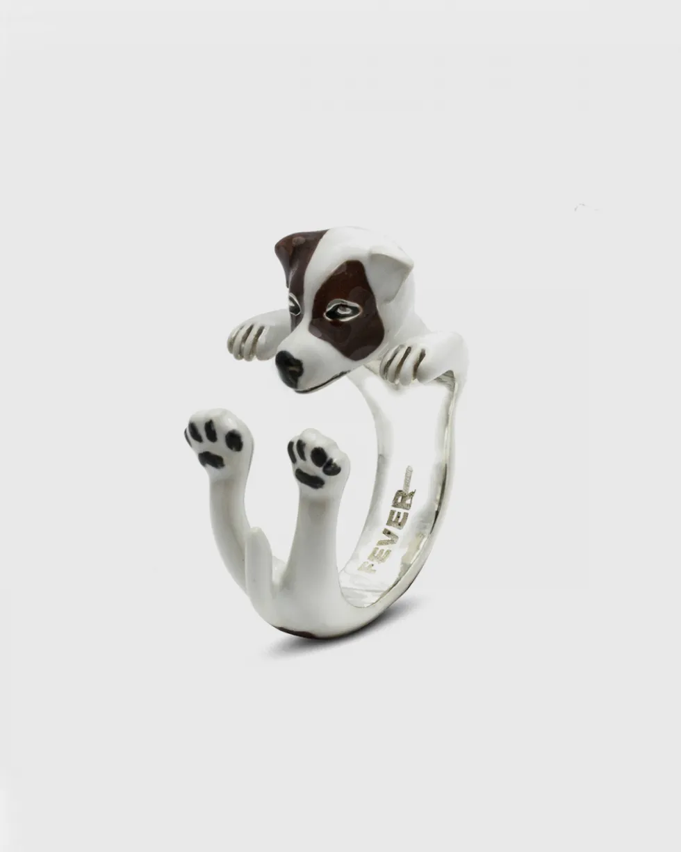 ANELLO HUG JACK RUSSEL TERRIER / SMALTO