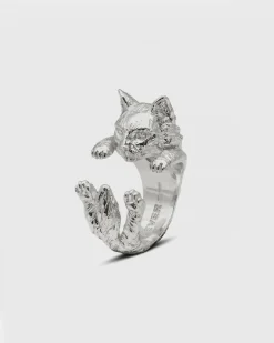 ANELLO HUG NORVEGESE DELLE FORESTE / ARGENTO LUCIDO
