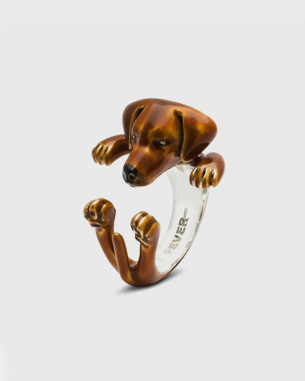 ANELLO HUG RHODESIAN RIDGEBACK SMALTATO