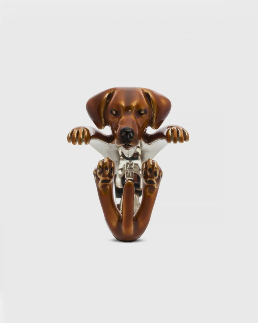 ANELLO HUG RHODESIAN RIDGEBACK SMALTATO