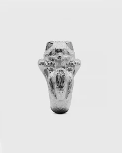 ANELLO HUG VOLPINO DI POMERANIA IN ARGENTO