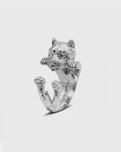 ANELLO HUG WEST HIGHLAND WHITE TERRIER IN ARGENTO