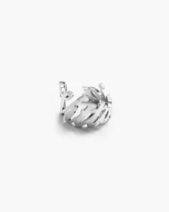 ANELLO TRAFORO NOME PERSONALIZZABILE IN ARGENTO