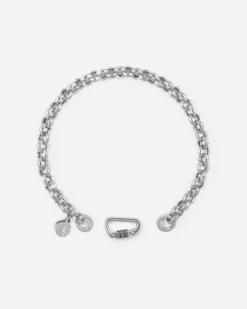 BRACCIALE BERGER 500 IN ARGENTO CON MOSCHETTONE