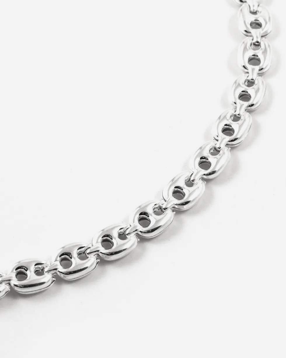 BRACCIALE CATENA MARINARA BOLD IN ARGENTO