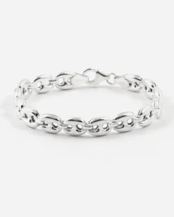 BRACCIALE CATENA MARINARA BOLD IN ARGENTO