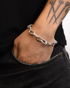 BRACCIALE CATENA MOSCHETTONI