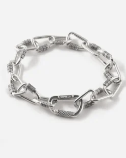 BRACCIALE CATENA MOSCHETTONI