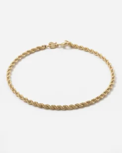 BRACCIALE CORDA 050 IN ORO 9 KT