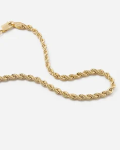 BRACCIALE CORDA 060 IN ORO 9 KT