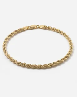 BRACCIALE CORDA 060 IN ORO 9 KT