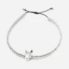 BRACCIALE DOG FEVER TESTA BULL TERRIER IN ARGENTO