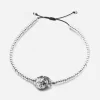 BRACCIALE DOG FEVER TESTA SHITZU IN ARGENTO