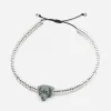 BRACCIALE DOG FEVER TESTA WEIMARANER SMALTATO