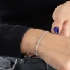 BRACCIALE FORZATINA INTRECCIATA IN ARGENTO