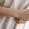 BRACCIALE GRUMETTA 080 3+1 IN ARGENTO