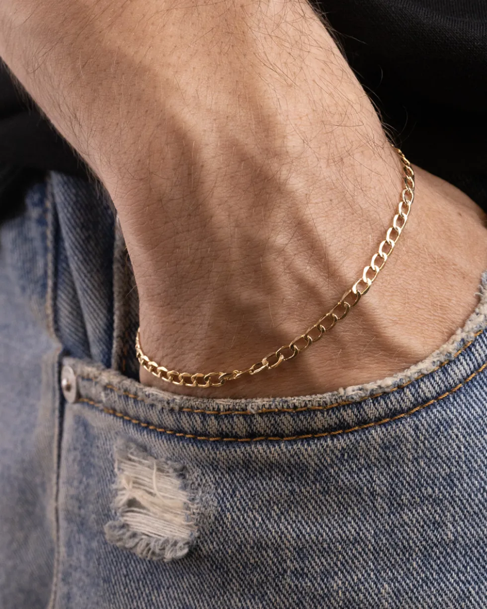 BRACCIALE GRUMETTA 080 IN ORO 9 KT