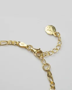BRACCIALE GRUMETTA 080 3+1 PLACCATA ORO