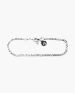 BRACCIALE MAGLIA FORZATINA 060 IN ARGENTO