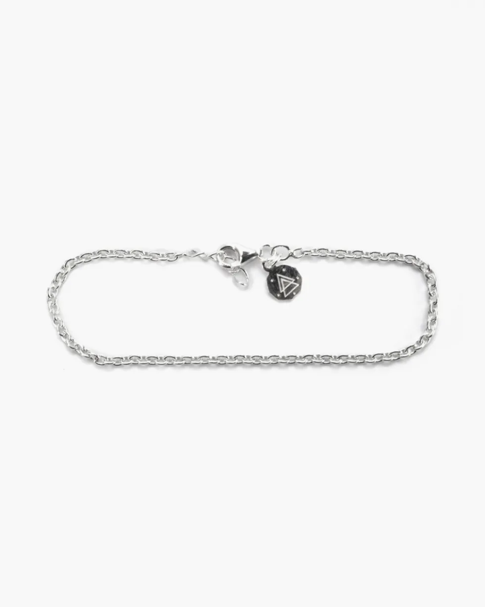 BRACCIALE MAGLIA FORZATINA 060 IN ARGENTO
