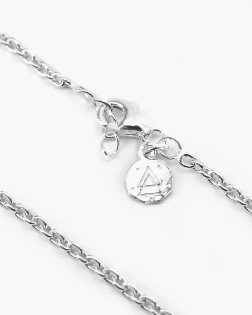 BRACCIALE MAGLIA FORZATINA 060 IN ARGENTO
