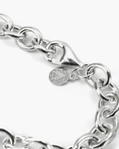BRACCIALE MAGLIA FORZATINA 200 IN ARGENTO