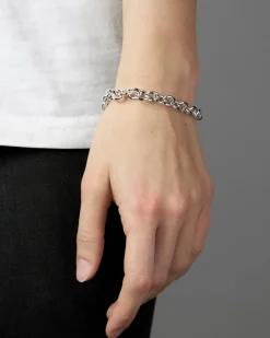 BRACCIALE MAGLIA FORZATINA 200 IN ARGENTO